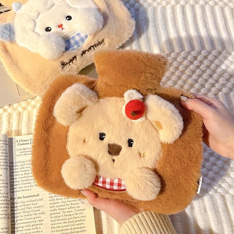 Water-Fill Hot Water Bottle with Hand Pocket