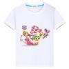 Teenie Ping Cute T-shirt Kids Clothes 100%Cotton Casual Tops Anime Short Tees Y2k Boy Girl Clothes Summer Kawaii Children Clothing