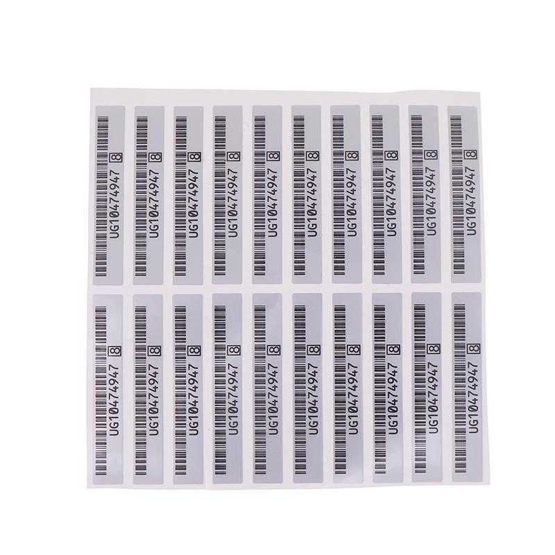20Pcs For Ndsl Barcode Serial Number Back Patch Barcode Label For 3Ds 3Dsxl  3Ds Xl Ll Ndsixl Universal
