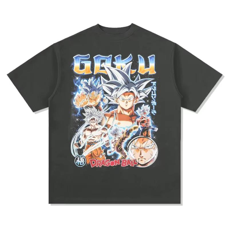 

Dragon Ball Japanese Anime Cotton Y2K Tshirt Summer Unisex and Women Anime Enthusiasts Casual Comfortable Fashion Streetwear Shirt 4XL