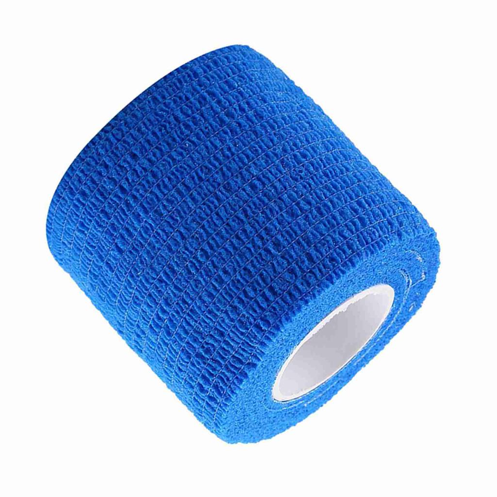 5 Rolls Celsiusset Waterproof Self Adhesive Bandage Tape Finger Joints Wrap Sports Care(Green)
