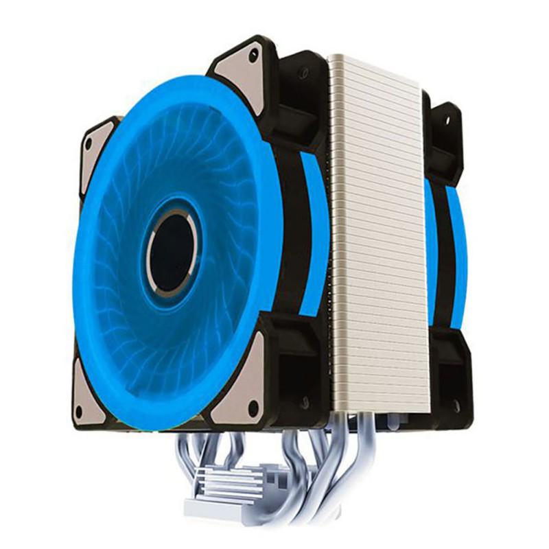 Buy 2 Heatpipe Premium CPU Cooler, Dual Row Staggered Heatsink Pipe ...