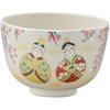 Kyoto-yaki Kiyomizu-yaki Matcha Bowl, Approx. 12cm, Perfect for the Tea Ceremony, Hinamatsuri, or Girls' Festival, Made In Japan, TTM799