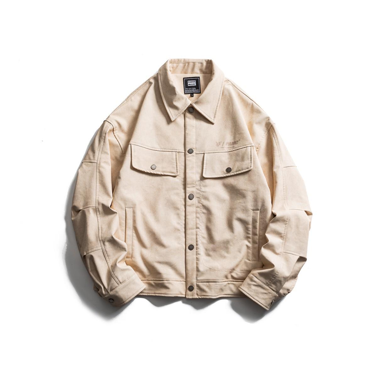 RUIIENRS x PLANET MUSIC 2025 Осень Американский Ретро Пиджак с Лацканами 0377 XXL