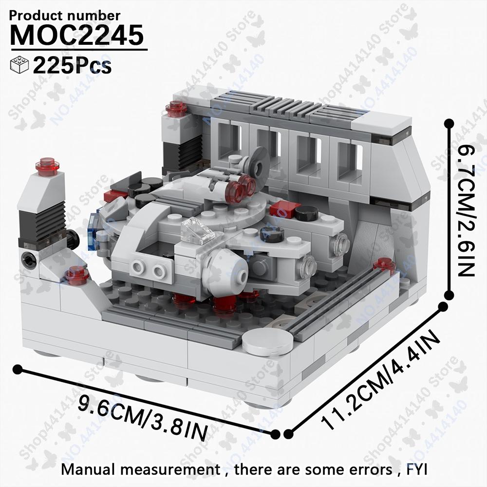 MOOXI Space Wars Movie Throne Military Conference Room Scenario Model Building Block DIY Diorama Bricks For Kids Montessori Toys