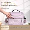 Stylish Insulated Lunch Bag for Office Workers - Versatile Bento and Milk Storage with Thickened Single-Shoulder Design