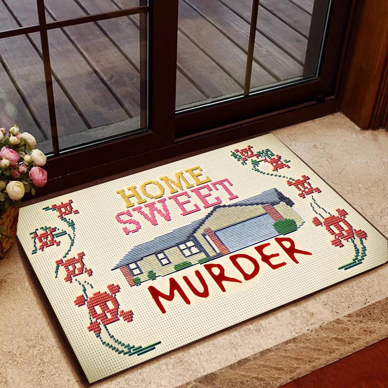 Home Sweet Home Carpet for Living Room Bedroom Rug Door Kitchen Unslip Floor Mats Birthday gift photography props Alfombra Rug
