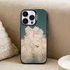 Surrealist style  Phone Case For iPhone17, 16,15,14,13,12 Pro Max Black Candy Matte Shockproof Cover