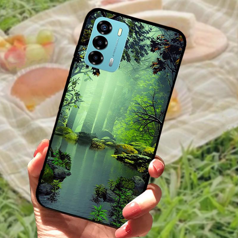 For ZTE Blade V40 Vita Case Marble Cover Shockproof Silicone Phone Cases For ZTE Blade V40 Vita V 40 Vita Back Cover Bumper
