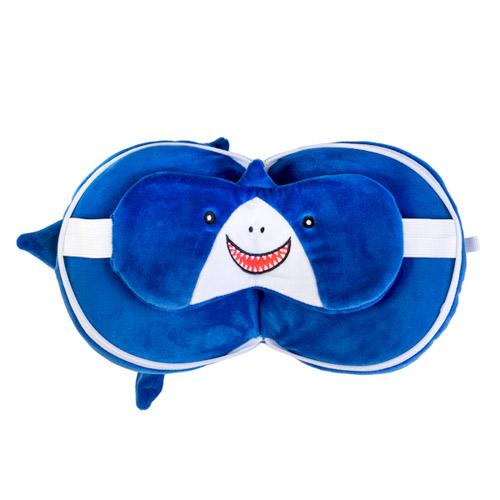 Smoosho's Pals Travel Mask and Pillow Set (Shark)