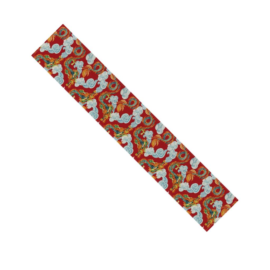 Chinese New Year Table Runner Classic Creative Table Setting for Party Supplies Spring Festival Restaurant Desktop Entrance