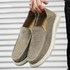 New Men's Foot Cover and One Pedal Lazy Shoes Breathable Soft Sole Soft Leather British Men's Casual Shoes