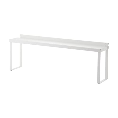 Yamazaki Kitchen Stovetop Gap Rack, White, Approx. W58 x D11 x H19.5cm, Plate, Kitchen Rack, Stovetop Cover, 3487