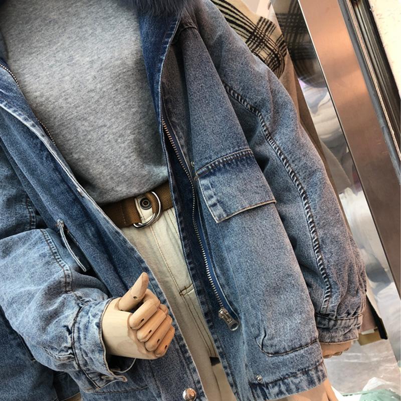 zane warm denim jacket