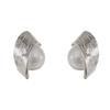Light Luxury Fashion Personality Metal Surround Pearl Earrings Niche Temperament Simple Design Earrings for Women