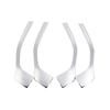 Molding Door Window Glass Inner Panel For Skoda Kodiaq 2017 2018     Armrest Lift Switch Button Trim Frame 4pcs