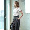 KELLY DONAHUE Cotton Slim Basic T-Shirt_White