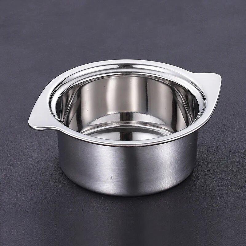 soup chafing dish one person household induction gas cooker restaurant non stick pot stainless steel small noodles hot pot
