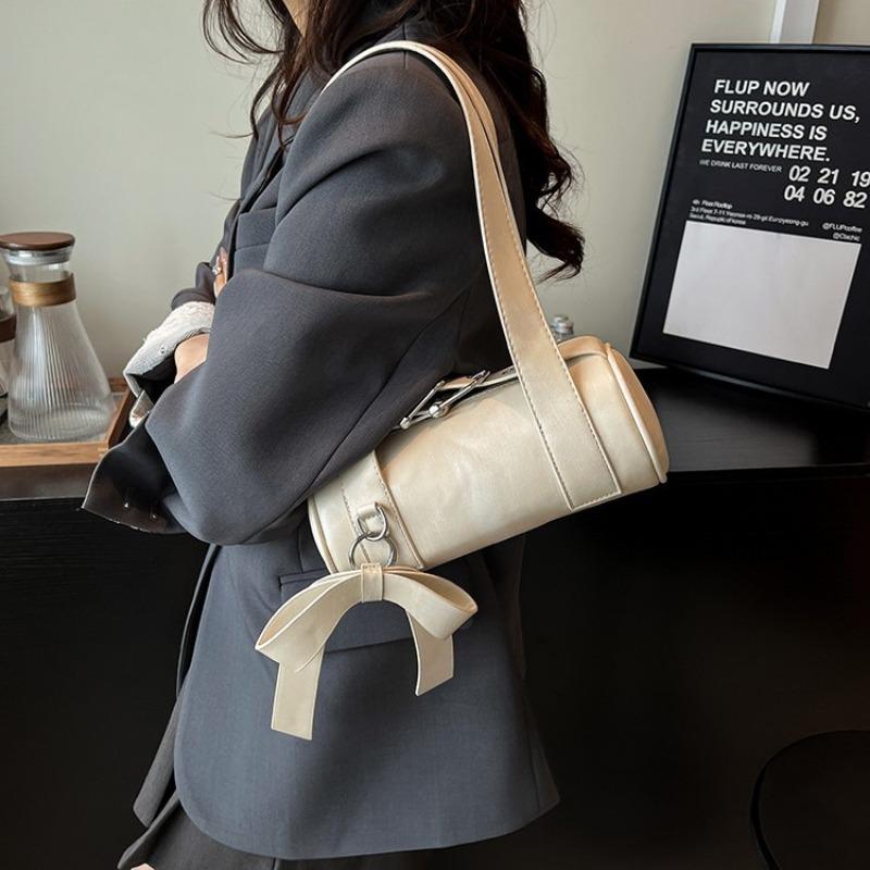 Casual pillow bag new solid color shoulder messenger bag large capacity personalized portable women's bag