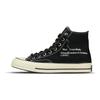 Converse 1970s Slip Resistant Abrasion Resistant High top Canvas Shoes Unisex Black White 162050C(Team333-)