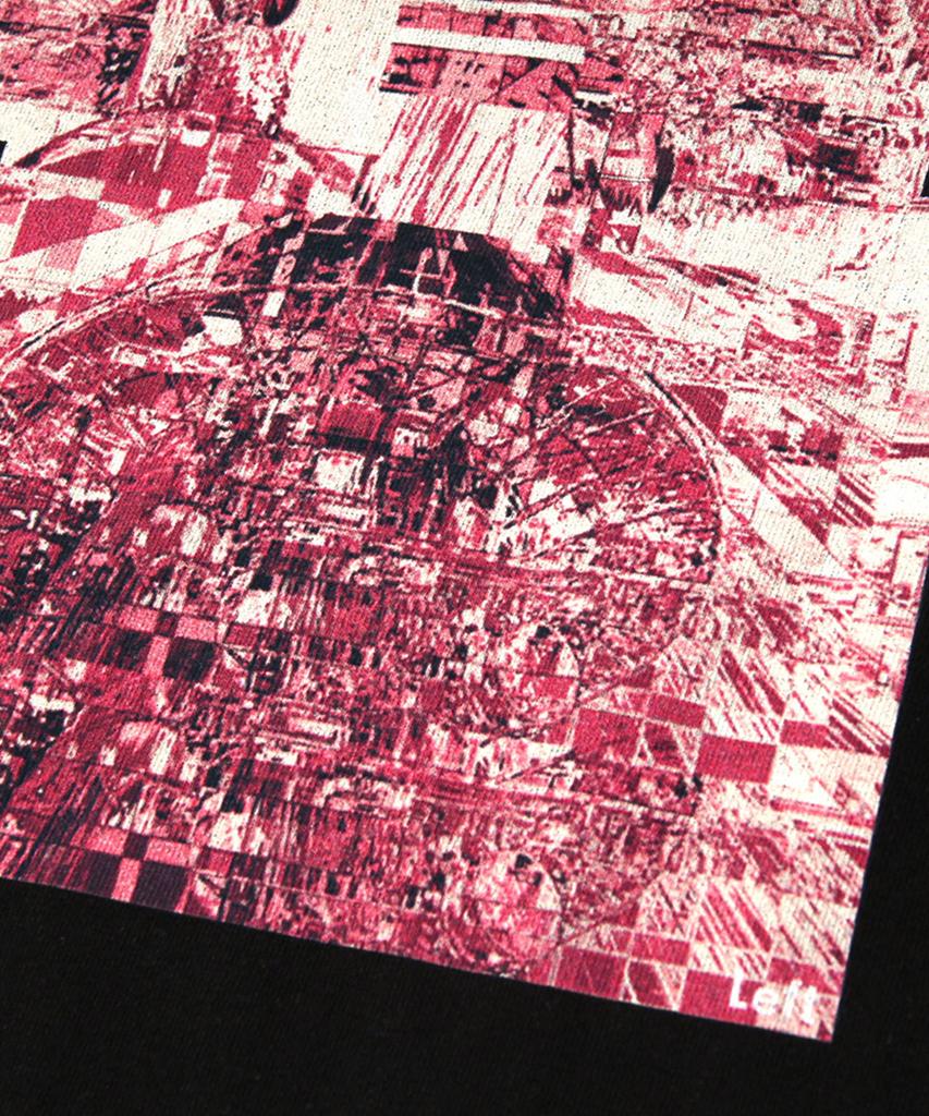 LEFTSEOUL Tower T-Shirt [Black]