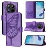 For Xiaomi Redmi Note 15 Pro 5G (Global) Wallet Case with Wrist Strap Butterfly Imprint Leather Phone Cover