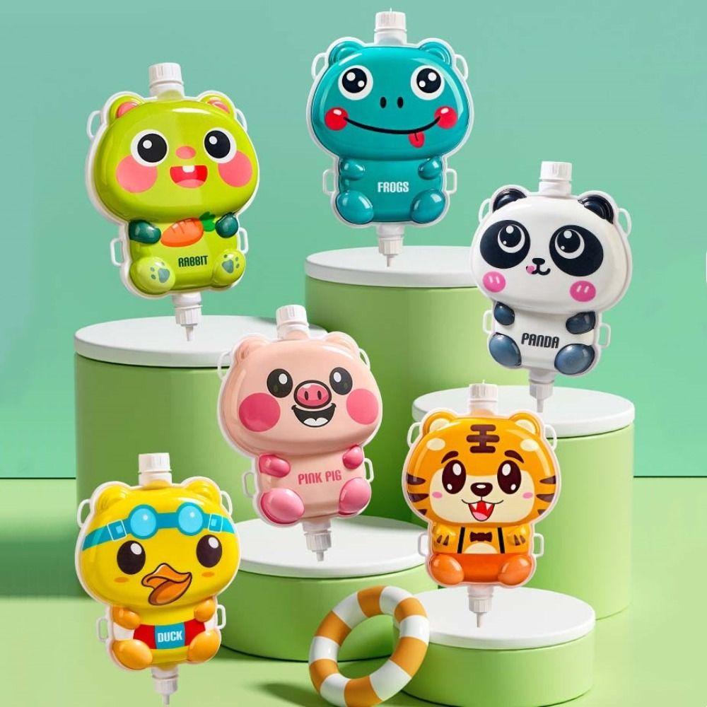Shoulder Strap Water Fight Toy Cartoon Animals Summer Toy Water  Children Kids