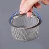 Sink Strainer Stainless Steel Prevent Blocking Kitchen Sink Drain Basket for Home Use
