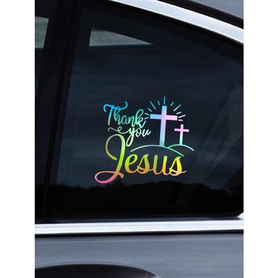 Slogan Graphic Car Sticker