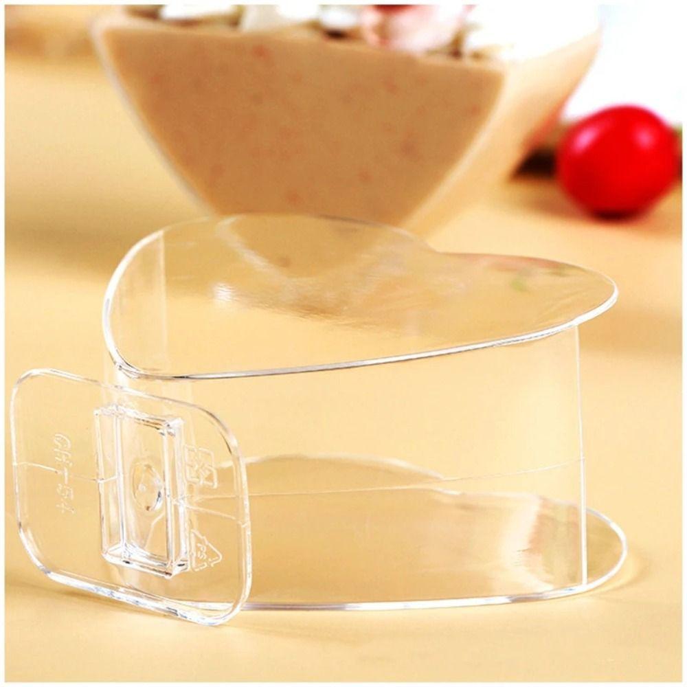 10Pcs Disposable Mousse Cup Mini Tiramisu Cup Tableware Heart Shaped Dessert Cup Cake Baking