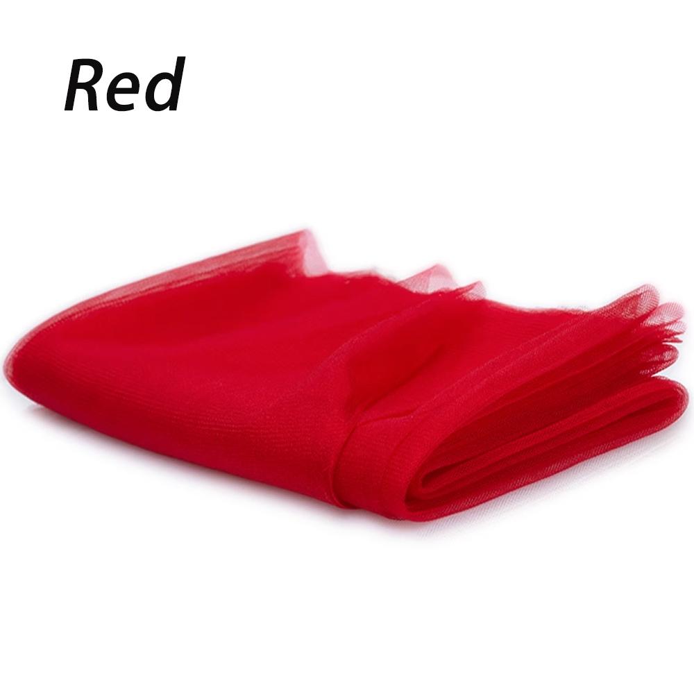 Pearlescent Tulle Fabric 150x100cm Soft Mesh Gauze for Bridal Skirt Clothing Home Curtain Lightweight Translucent Photo Backdrop