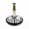 43mm Copper Bathtub Drain Stopper Bathroom Bath Tub Sink Waste Pop-Up Plug Replacement Kitchen Sink Accessories