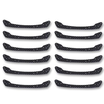 Mokedo-factory Front Bumper Carbon Bow Carbon Processing Base Full Cowl Front Stay 1.5mm (12 Pieces)