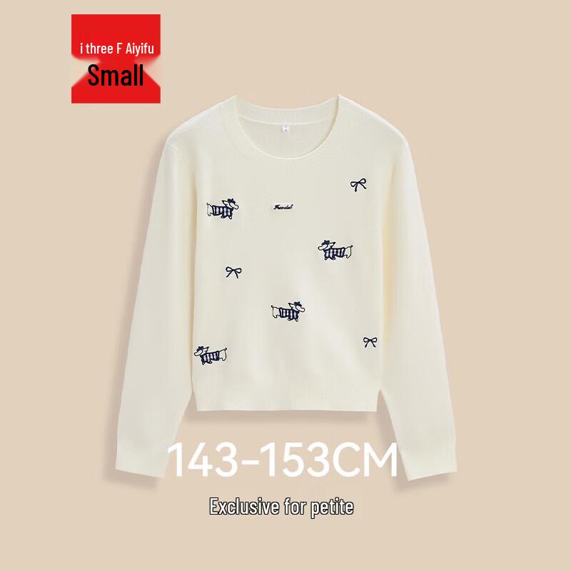 

IEF Petite Korean Style Niche Knitted Top S