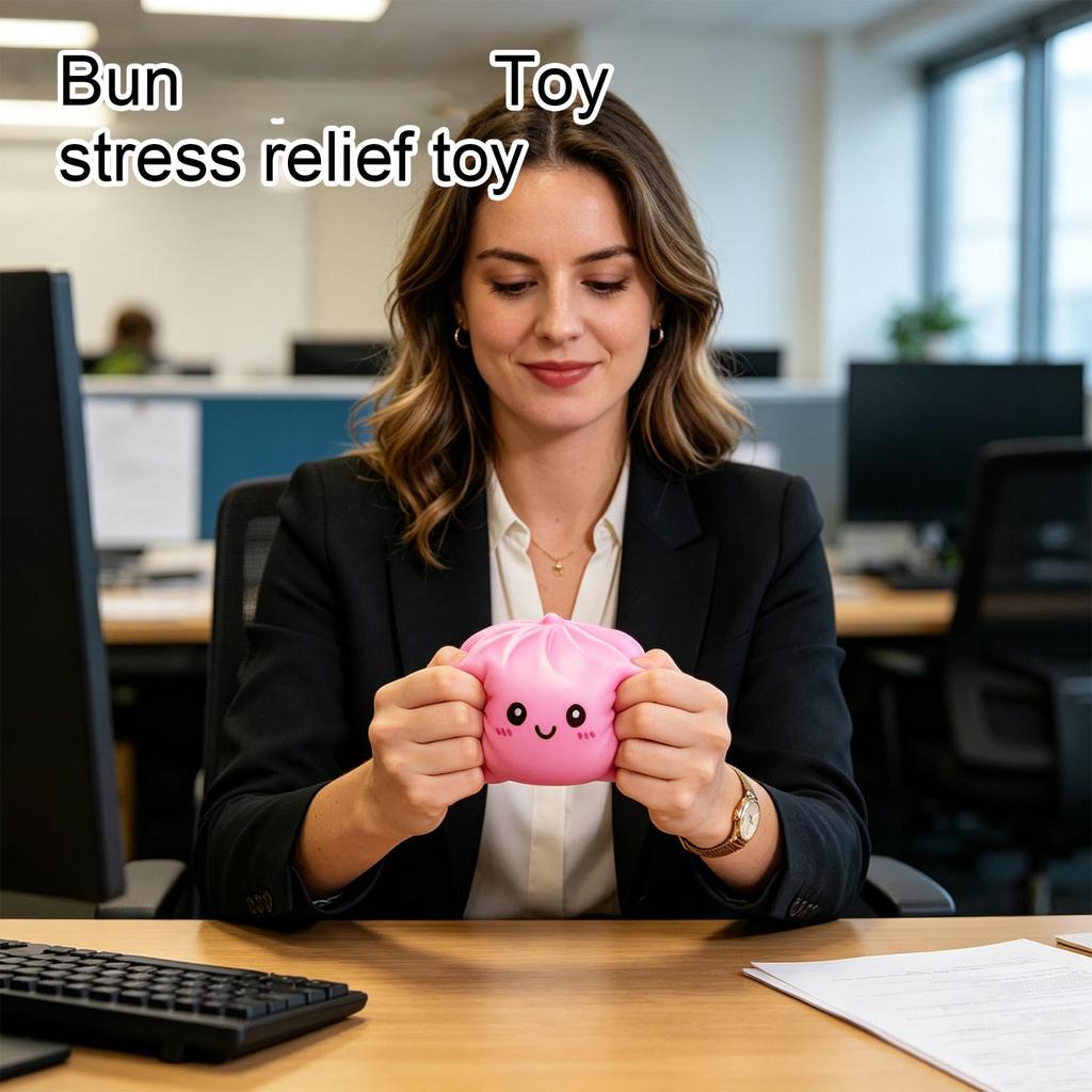 Bun Toy Slow Rising Stress Toy Random Color