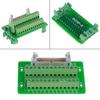IDC26P DIN Rail 26Pin 5mm Mount Interface Module Male Connector Breakout Board