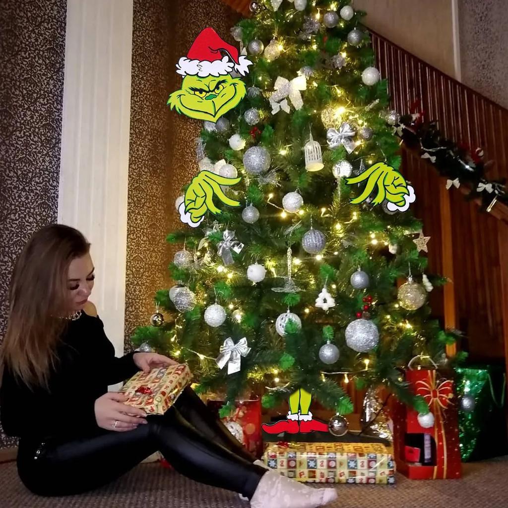 Dekorace na vánoční stromeček Dekorace na vánoční čepici Vložka Creative Gift Plot Peeper