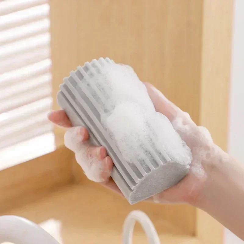 5Pcs Sponge Magic Dust Eating Sponge Cleaning Duster Sponges Reusable Eraser Brush Blinds Kitchen Window Cleaning Tools