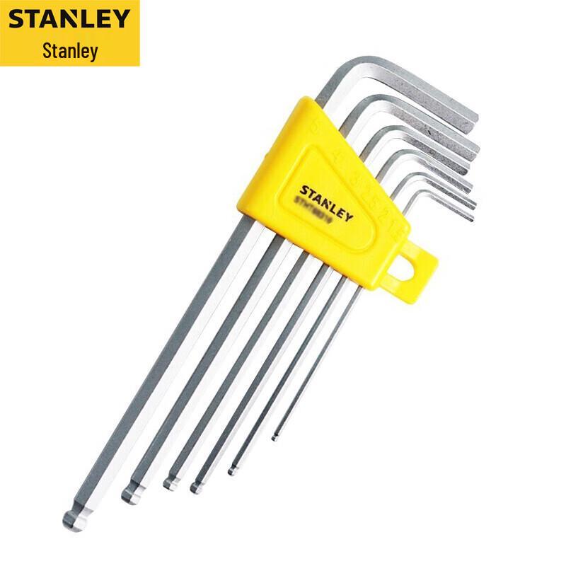 Stanley 6-Piece Metric Extra-Long Ball-End Hex Key Set