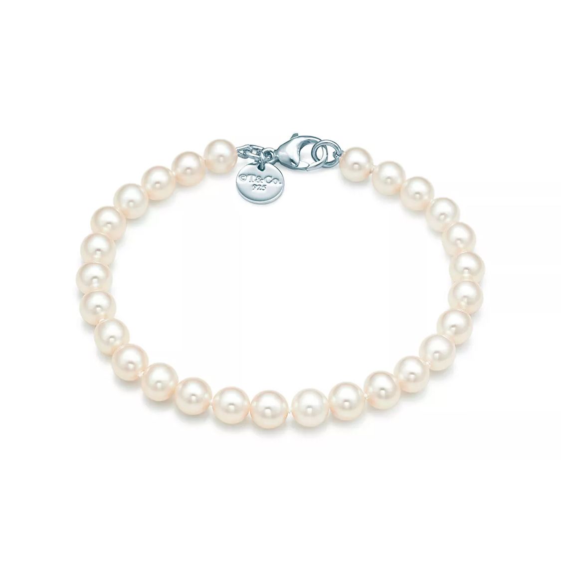 

Tiffany & Co. Елегантний Модний Мінімалістичний Браслет зі Срібла 925 проби Жіночий браслет Білий 60123873 Box+Shopping Bag