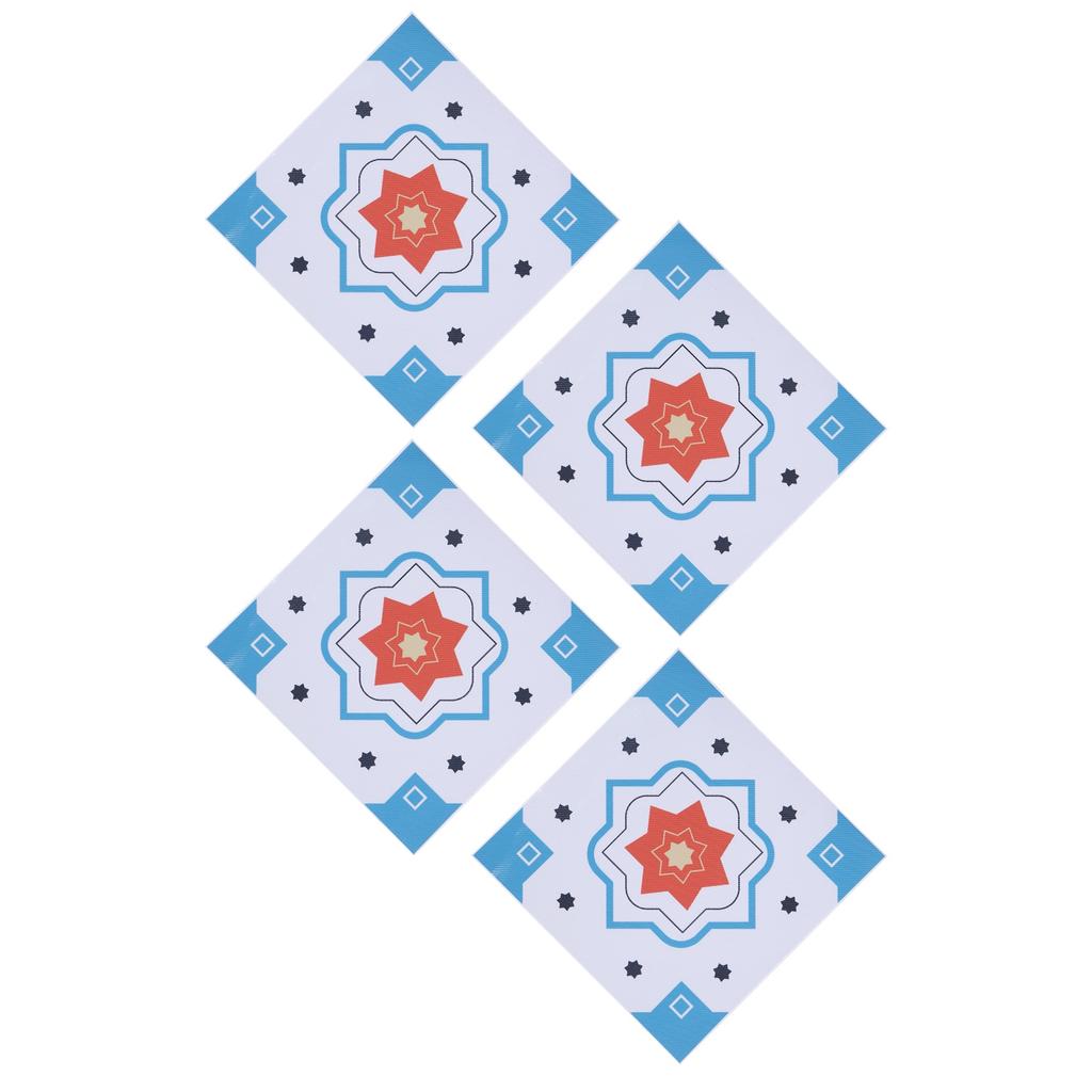 4 Stück Set Marmor Fliesenaufkleber 3D Selbstklebende Tapete Wandaufkleber für Badezimmer Küche Schlafzimmer