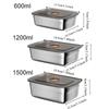Leak-proof Lunch Box Microwaveable Food Storage Box Multipurpose Fresh-keeping Box  Camping