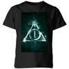 Harry Potter Hallows Painted Kids' T-Shirt - Black - 3-4 Years