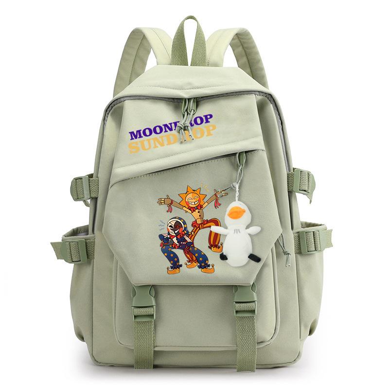 Game Merchandise Cartoon Print Student Bag Outdoor Leisure Large Capacity Backpack