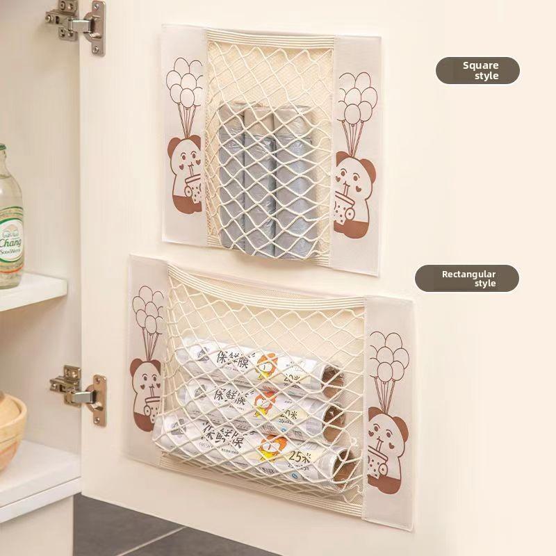 Aufbewahrungsnetzbeutel Müllbeutel Aufbewahrungsartefakt Küche Plastiktüten Organizer Beutel Sammler Einkaufsaufbewahrung Hängebeutel