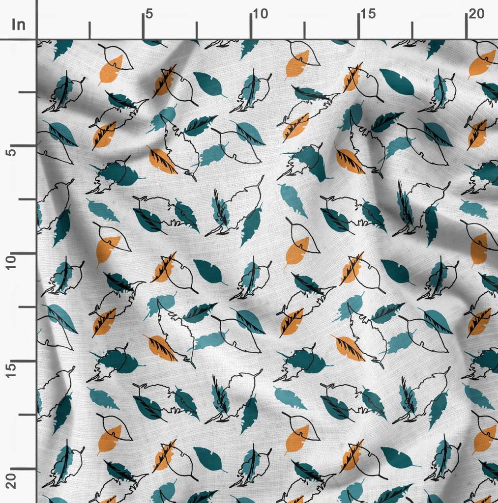 Soimoi Floral Print, Silk Fabric, Decor Sewing Fabric by The Yard 42 Inch Wide,  Decorative Fabric for Shirts Suits Ties, Black &