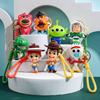 Figure Keyring Woody Buzz Alien Smarty Pants Car Keychain Cute Doll Pendant Birthday Christmas Gift for Kids