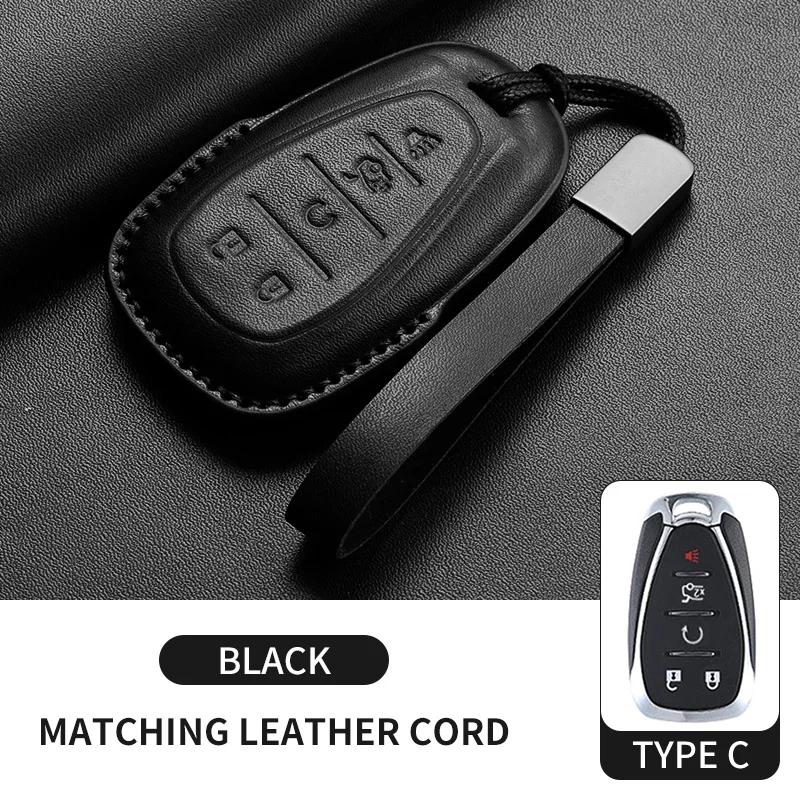 Leder Auto Schlüssel Etui Hülle Schutzschale Für Chevrolet Chevy Malibu Camaro Cruze Traverse Spark Equinox Sonic Volt Schlüsselanhänger