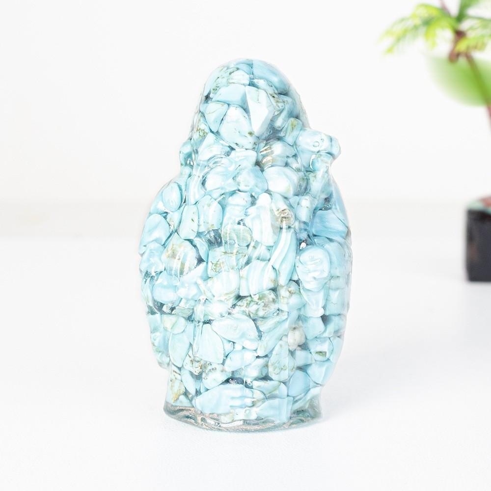Natural Water Crystal Feng Shui Lucky Figurine For Office Desk Decor And Home Gift