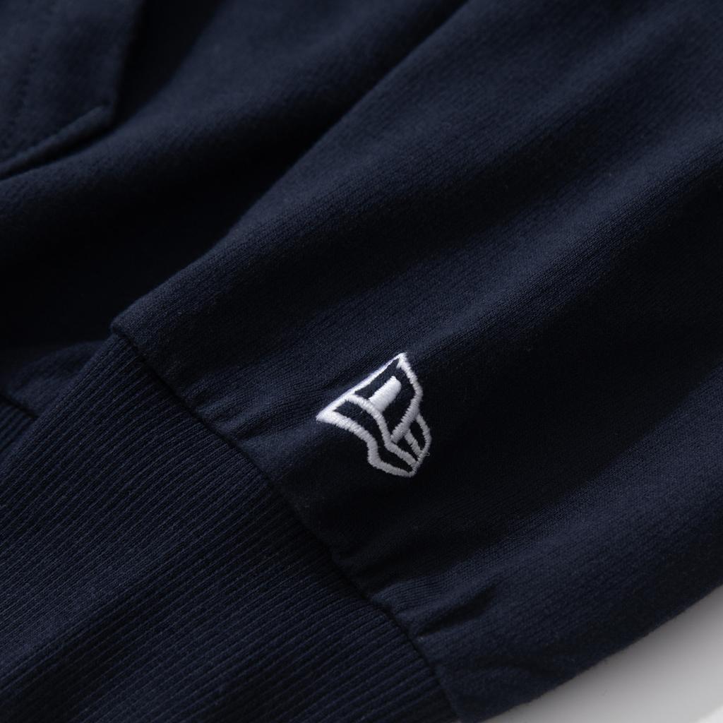 New Era × MLB New York Yankees Logo Print Zip-Up Hoodie Men hoodies Navy-Blue 12588129